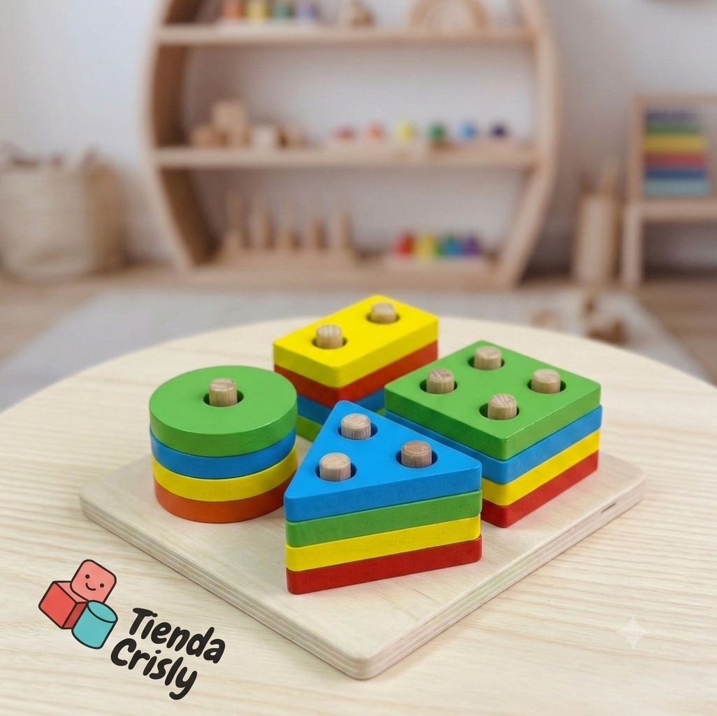 Apilable de figuras geométricas